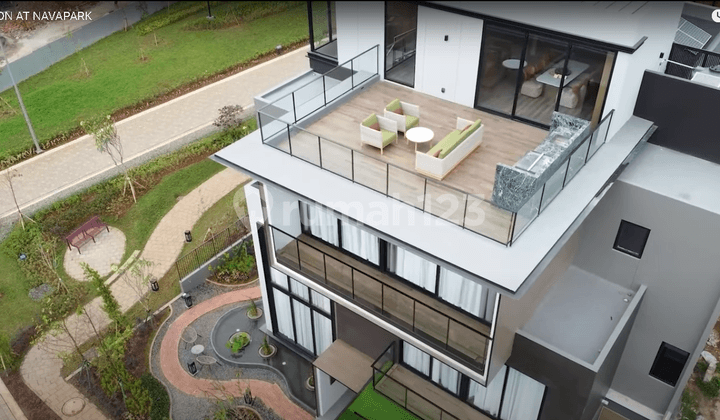 Brand New Rumah Mewah Dengan Panoramic Suite Di Navapark Bsd City