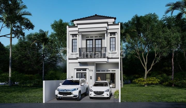 Brand New Rumah Modern Style Estetik Di Cimanggis Depok Jabar