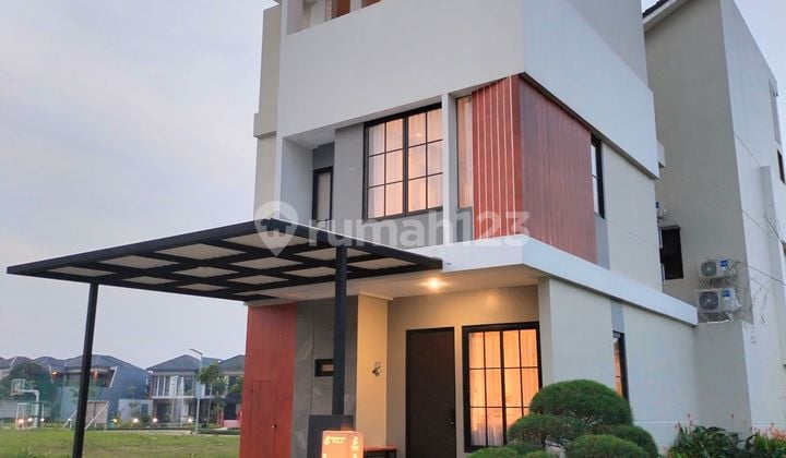 Brand New Rumah 3 Lantai Estetik Siap Huni di Cibinong Bogor