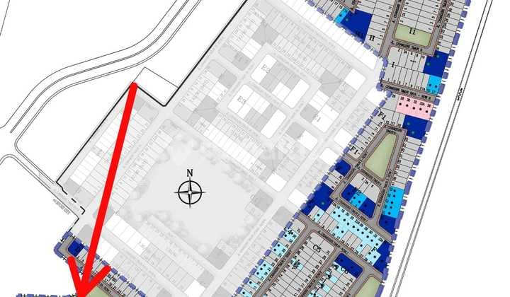 Tanah Kapling Strategis New Garden Ville