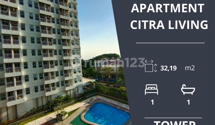 Dijual Cepat Unit Apartement Citra 7 Tower Orchard Furnish
