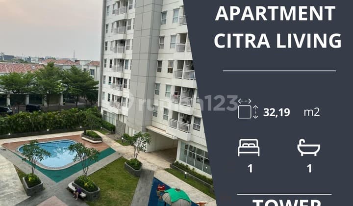 Disewakan Cepat Apartement di Citra 7 Siap Huni 1 BR Furnish