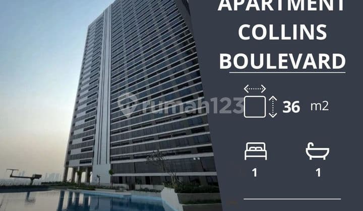 For Rent Fast Apartment Unit at The Collins Apartment Boulevard South Tangerang Banten