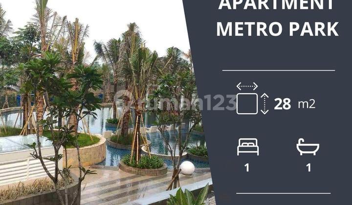 Dijual Cepat Unit Apartement di Metro Park Kebun Jeruk Unfurnish