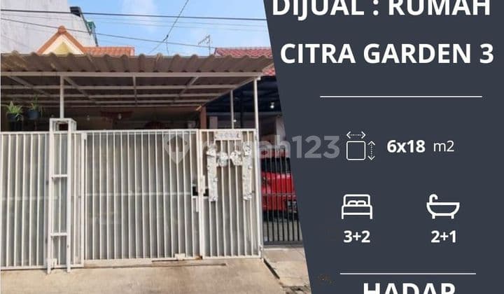 Dijual Cepat Rumah di Citra 3 Siap Huni