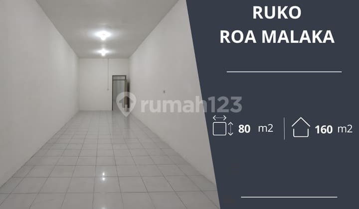 Dijual Cepat Unit Ruko di Jalan Pintu Kecil Roa Malaka