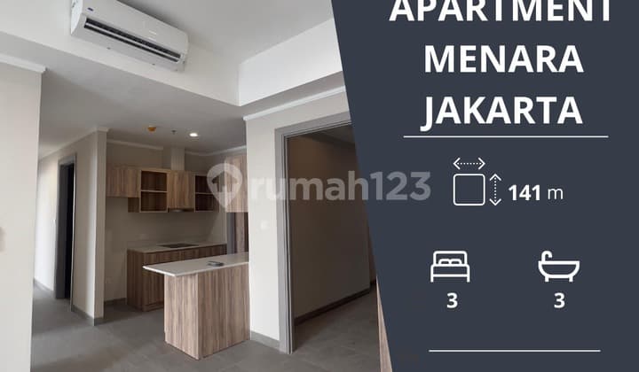 Dijual cepat unit apartement di menara jakarta kemayoran.