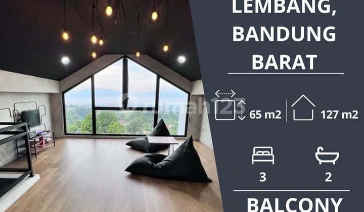 Dijual Cepat Villa di Lembang Bandung Barat Siap Huni Harga Nego Bagus 3 Lantai