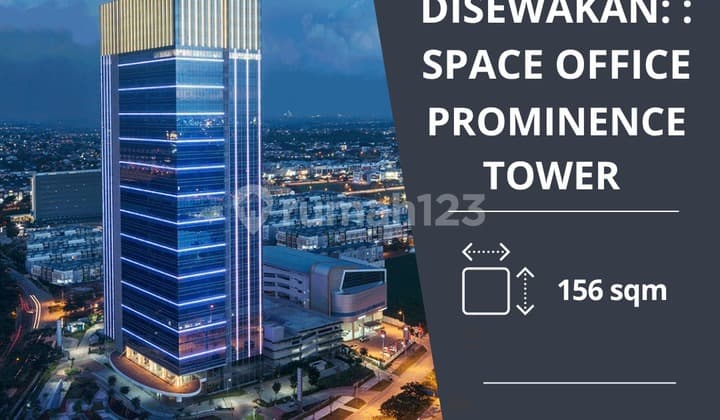 Disewakan cepat unit space office di prominence tower alam sutera