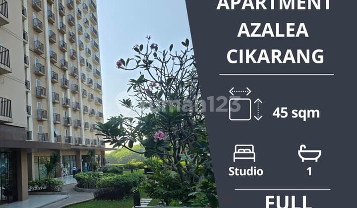 Dijual cepat unit apartement di azalea suites cikarang siap huni