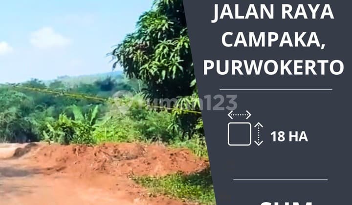 Dijual cepat tanah di jalan campaka purwakarta harga nego