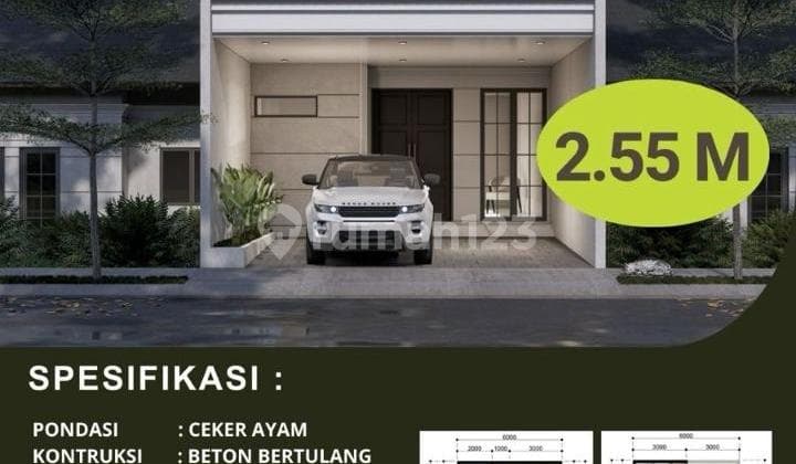 Dijual cepat rumah di puri permata mediterania cakep dan siap huni harga nego