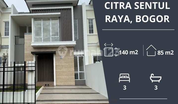 Dijual Rumah di Citra Sentul Raya Park Sentul Bogor Jawa Barat