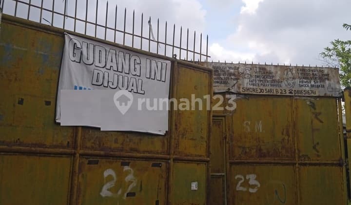 Gudang Dijual Simorejo Sari Simomulyo Surabaya