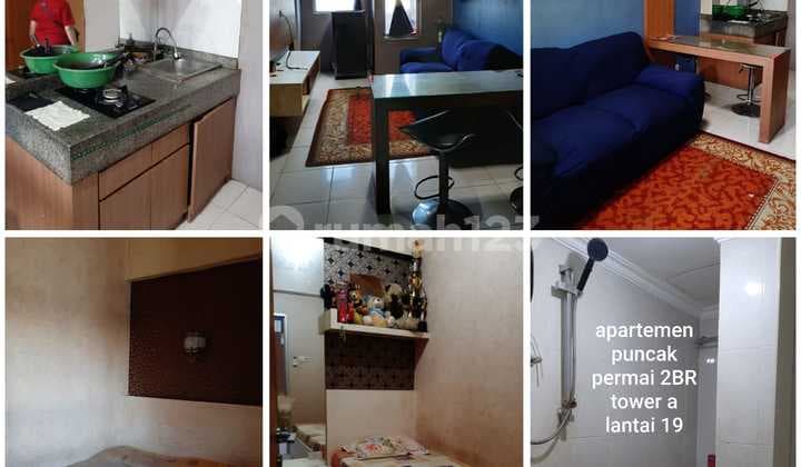 Disewakan Apartemen Puncak Permai Type 2Br