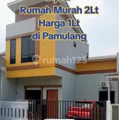 Rumah Murah 2lt Harga 1lt di Pondok Benda Pamulang