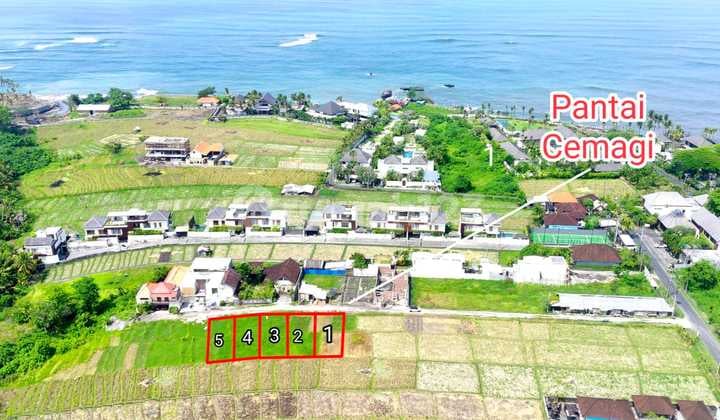 Tanah Di Pantai Cemagi Shm 230 m²
