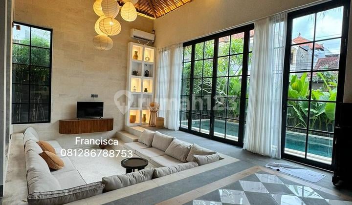 Brand New Beautiful Design Rent House, 2 Storey, Furnished, Swimming Pool, In Jimbaran, Rumah Disewakan