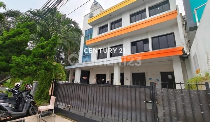 Dijual Ruang Usaha - Mini Gedung Strategis Posisi Hook Bintaro jaya sektor 9