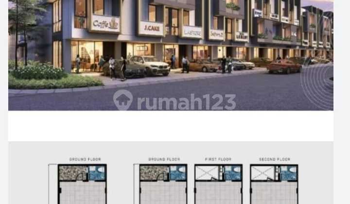 Ruko District 9 Citraland dekat danau Ruko District 9 Citraland dekat danau