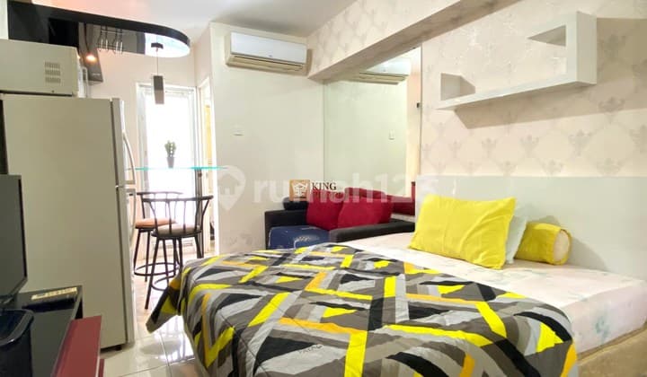 Anti Ribet! Studio Full Furnished Tower Depan Green Bay Pluit, Siap Huni Greenbay