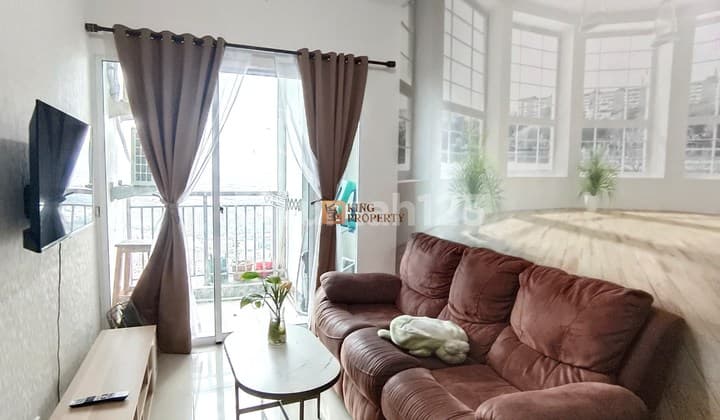 Best View In Town! Disewa Condominium Green Bay Pluit Greenbay 1Br 42M² Interior Mewah, Full Furnished Siap Huni
