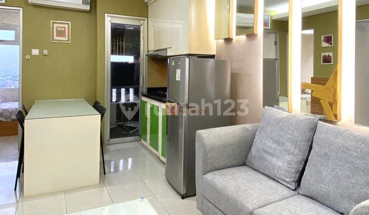 View Kota Menarik! Disewa 3Br Hook 50M² Full Furnished, Siap Huni Tower Strategis Green Bay Pluit Greenbay