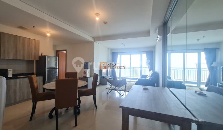 Paling Dicari! Condominium Mewah Hook 3Br 118M² Green Bay Pluit Greenbay, Bonus Furnished & View Laut Lepas