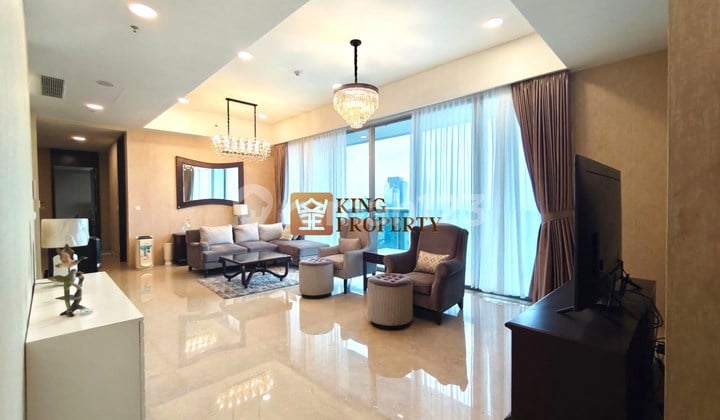Exclusive Living! 3Br 217M² Suite Apartemen Anandamaya Residences Full Furnished Mewah Lengkap