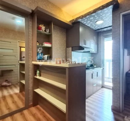 Interior Unik Siap Huni Furnished 2Br 43M2 View Pool Apartemen Green Bay Pluit Greenbay