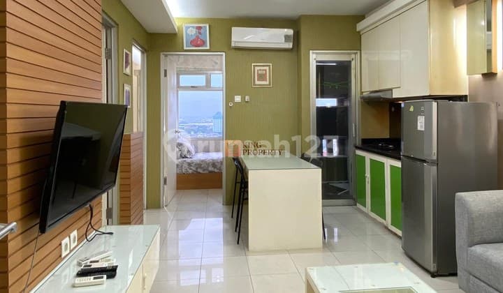 Disewa 3Br Hook View Kota 50M² Full Furnished, Unit Rebutan Apartemen Green Bay Pluit Greenbay