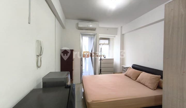 Minimalist & Cozy! 21M² Studio Furnished with City View at Green Bay Pluit Apartment, Jakarta