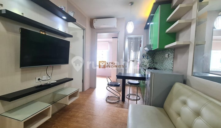 One Step To Profit! 2Br 38M² Bonus Furnished Elegan, Akses Mall Jalan Kaki Apartemen Green Bay Pluit Greenbay