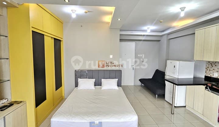 Lebih Luas Dari Standar! 1Br 38M² Full Furnished, View Kota Apartemen Green Bay Pluit Greenbay