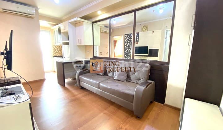 A Must See! Rare 1BR 43M² Fully Renovated Furnished City View Jakarta Green Bay Pluit Greenbay Apartment