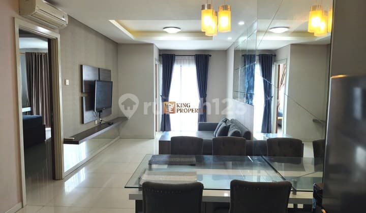Exclusive Condominium Green Bay Pluit Greenbay 2BR 77M² Interior Furnished with Open Sea View