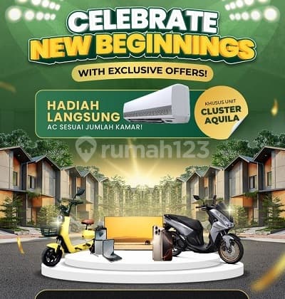 Rumah Cluster Ala Resort Pertama Di Bogor