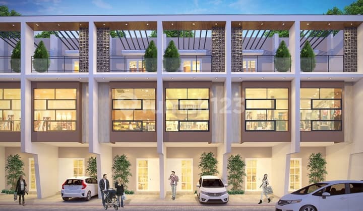 Rumah 3 Lantai di Mandala Utara 3 Tomang Jakarta BaraT, Jakarta Barat