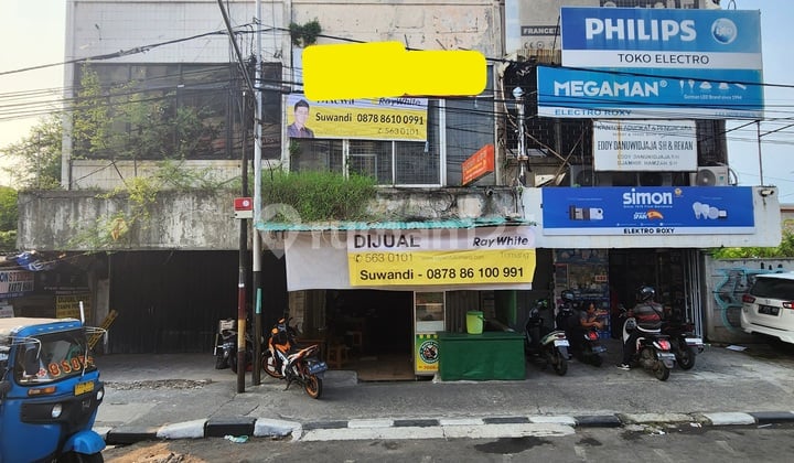 Dijual ruko Hasym Ashari roxy