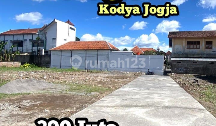 Tanah Pusat Kota Jogja di Kotagede Dekat ke jln Raya Kampus UAD
