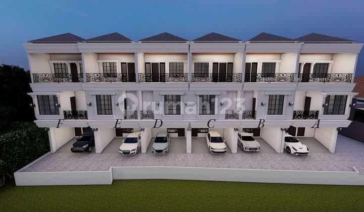 Unit Rumah Baru 3 Lantai Dalam Cluster Baru Dekat Mrt H Nawi