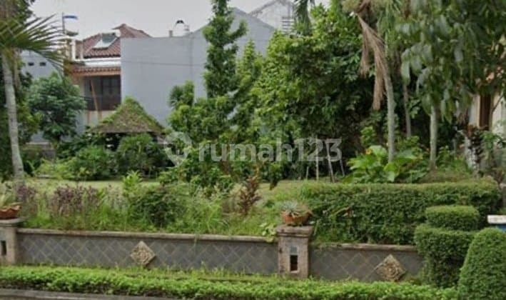 Tanah Kavling 242 M2 SHM di Bali View Cirendeu di Jalan Utama