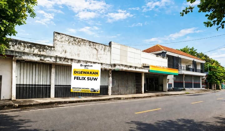 Rental Business House on Raya Pasirian, Lumajang