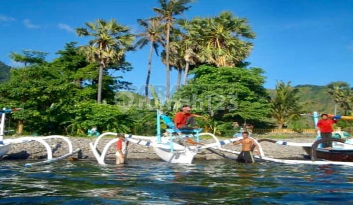 Absolute Beach Front Land With Magnificent Mountain View In Amed