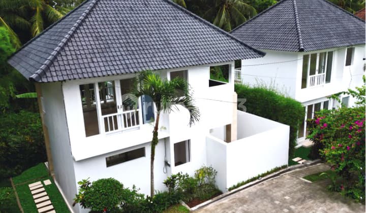 Leasehold Riverside Lush Green View Villa In Central Ubud Bali