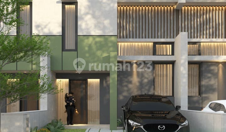 Rumah Modern Cluster Evergreen Forest Cerme Gresik