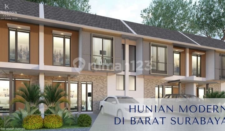 Rumah Kingston Park 1 Menganti Gresik Surabaya Barat