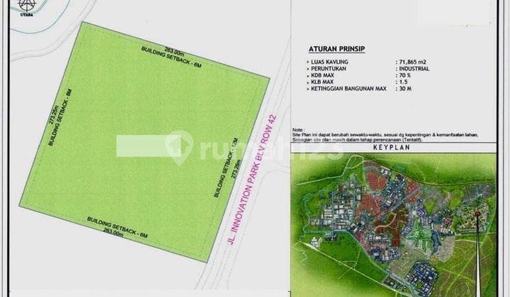 FOR SALE INDUSTRIAL LAND IN CIKARANG