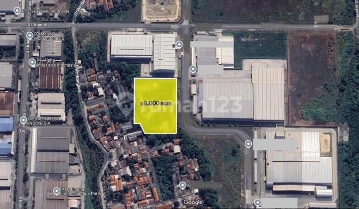 DIJUAL TANAH INDUSTRI DI MM2100 - BEKASI