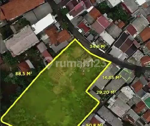 Dijual Tanah Luas Lokasi Strategis Di Grand Galaxy Bekasi